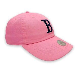 Boston massachusetts pink baseball cap hat for women 100% cotton, adjustable siz